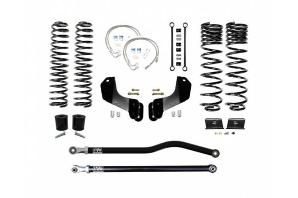 EVO Manufacturing - Jeep Gladiator JT 2.5 Inch Lift Kit 2020-Pres Gladiator Enforcer Overland Lift Stage 1 Plus EVO Mfg - Image 1