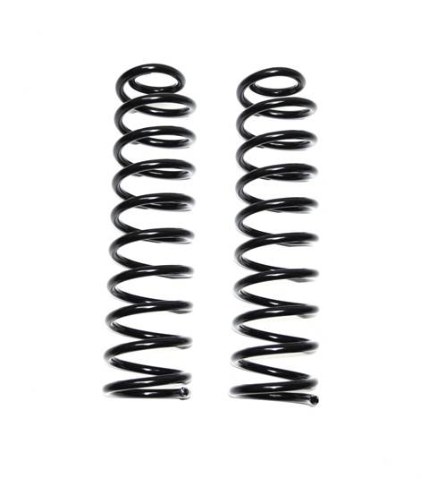 EVO Manufacturing - Jeep JL 4.5 Inch Front Coil Springs Plush Ride Spring 18-Pres Wrangler JL Pair with Supports EVO Mfg - Image 1