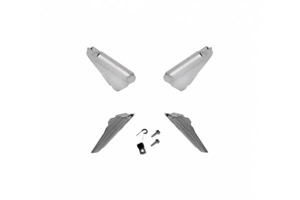 EVO Manufacturing - Jeep JL C2 Axle End Forging Gusset Set 18-Pres Wrangler JL EVO Mfg - Image 1