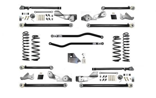 EVO Manufacturing - Jeep JLU 3.5 Inch Long Arm High Clearance Plus 18-Pres Wrangler JLU EVO Mfg - Image 1