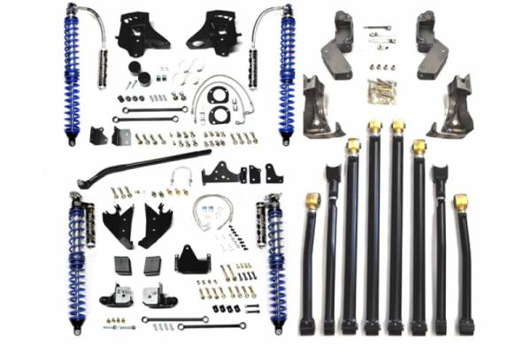 EVO Manufacturing - Jeep JK High Clearance Pro Long Arm 07-18 Wrangler JK Black EVO Mfg - Image 1