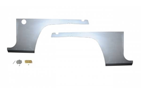 EVO Manufacturing - Jeep JK 07-18 Wrangler JK Front Rockskin Builder Armor EVO Mfg - Image 1