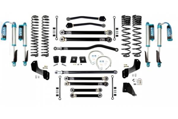 EVO Manufacturing - Jeep Gladiator JT 6.5 Inch Lift Kit 2020-Pres Gladiator Enforcer Overland Lift Stage 4 Plus w/ EVO SPEC 2.5 Inch King Shocks EVO Mfg - Image 1