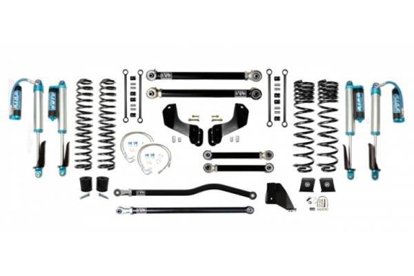 EVO Manufacturing - Jeep Gladiator JT 6.5 Inch Lift Kit 2020-Pres Gladiator Enforcer Overland Lift Stage 3 Plus w/ EVO SPEC 2.5 Inch King Shocks EVO Mfg - Image 1