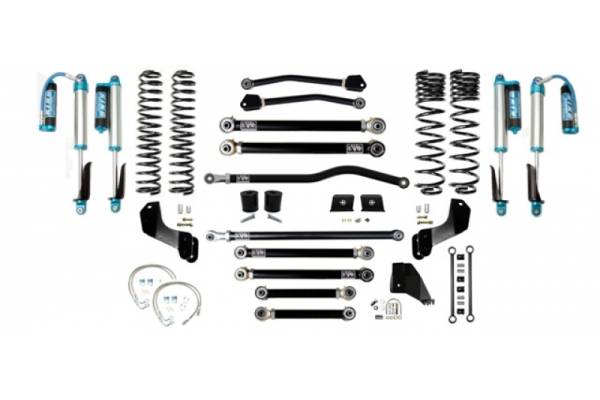 EVO Manufacturing - Jeep Gladiator JT 4.5 Inch Lift Kit 2020-Pres Gladiator Enforcer Overland Lift Stage 4 Plus w/ EVO SPEC 2.5 Inch King Shocks EVO Mfg - Image 1