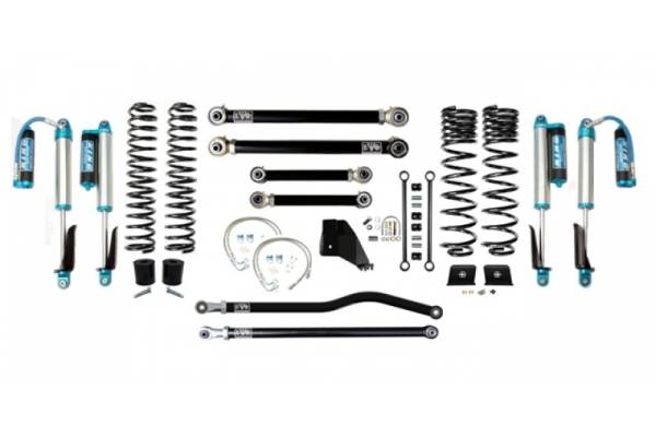 EVO Manufacturing - Jeep Gladiator JT 4.5 Inch Lift Kit 2020-Pres Gladiator Enforcer Lift Stage 3 Plus w/ EVO SPEC 2.5 Inch King Shocks EVO Mfg - Image 1