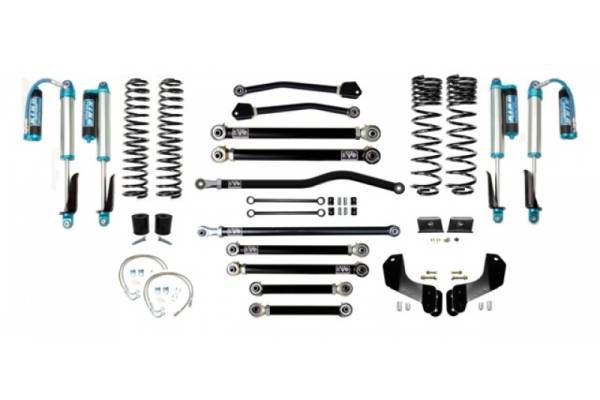 EVO Manufacturing - Jeep Gladiator JT 2.5 Inch Lift Kit 2020-Pres Gladiator Enforcer Overland Lift Stage 4 Plus w/ EVO SPEC 2.5 Inch King Shocks EVO Mfg - Image 1