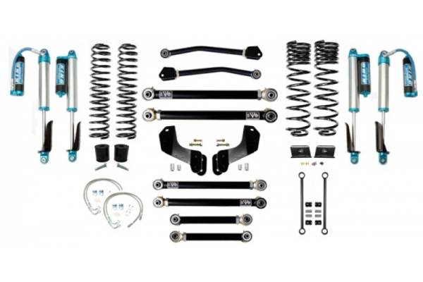 EVO Manufacturing - Jeep Gladiator JT 2.5 Inch Lift Kit 2020-Pres Gladiator Enforcer Overland Lift Stage 4 w/ EVO SPEC 2.5 Inch King Shocks EVO Mfg - Image 1