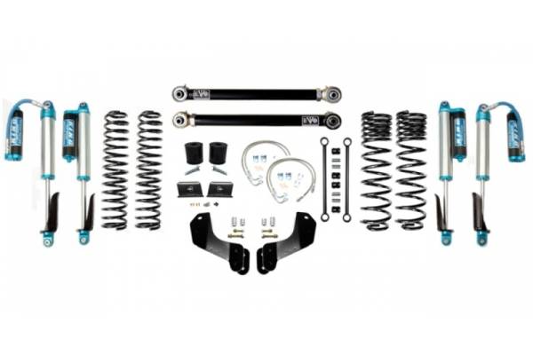 EVO Manufacturing - Jeep Gladiator JT 2.5 Inch Lift Kit 2020-Pres Gladiator Enforcer Overland Lift Stage 2 w/ EVO SPEC 2.5 Inch King Shocks EVO Mfg - Image 1