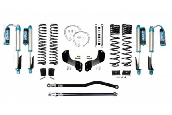 EVO Manufacturing - Jeep Gladiator JT 2.5 Inch Lift Kit 2020-Pres Gladiator Enforcer Overland Lift Stage 1 Plus w/ EVO SPEC 2.5 Inch King Shocks EVO Mfg - Image 1