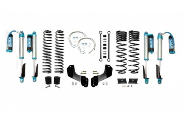 EVO Manufacturing - Jeep Gladiator JT 2.5 Inch Lift Kit 2020-Pres Gladiator Enforcer Overland Lift Stage 1 w/ EVO SPEC 2.5 Inch King Shocks EVO Mfg - Image 1