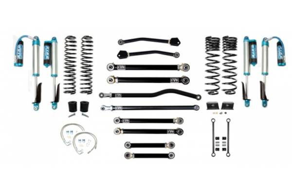 EVO Manufacturing - Jeep Gladiator JT 2.5 Inch Lift Kit 2020-Pres Gladiator Enforcer Lift Stage 4 Plus w/ EVO SPEC 2.5 Inch King Shocks EVO Mfg - Image 1