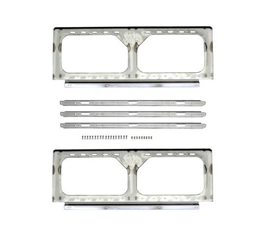 EVO Manufacturing - Jeep Gladiator JT Bed Rack 2020-Pres Gladiator Cab Height Bare EVO Mfg - Image 1