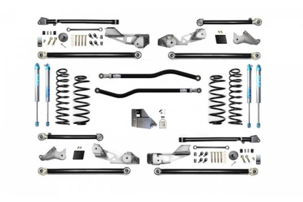 EVO Manufacturing - Jeep Wrangler JLU 4.5 Inch JLU High Clearance Plus Long Arm w/ EVO SPEC King 2.0 Inch Shocks EVO Manufacturing - Image 1