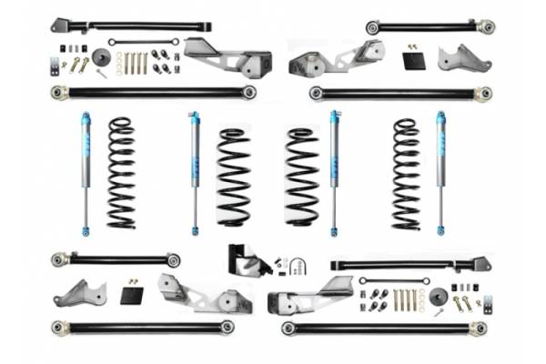 EVO Manufacturing - Jeep Wrangler JLU 4.5 Inch JLU High Clearance Long Arm w/ EVO SPEC King 2.0 Inch Shocks EVO Manufacturing - Image 1