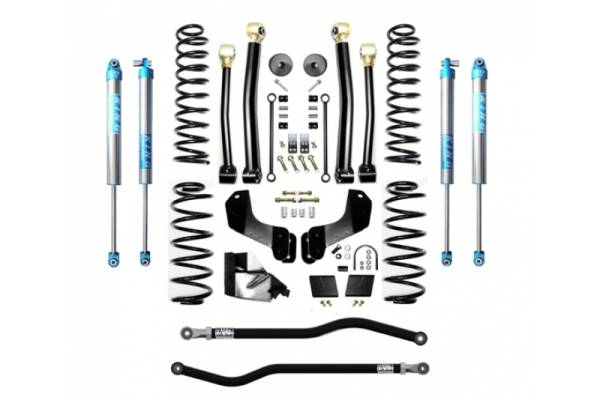 EVO Manufacturing - Jeep Wrangler JL 4.5 Inch Enforcer Overland Lift Stage 3 Plus w/ EVO SPEC King 2.0 Inch Shocks EVO Manufacturing - Image 1