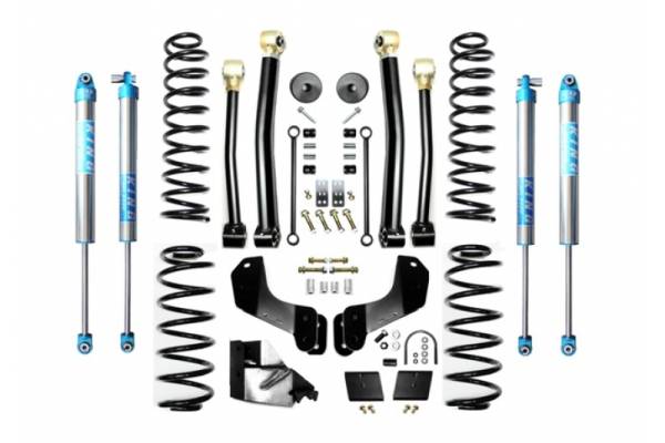 EVO Manufacturing - Jeep Wrangler JL 4.5 Inch Enforcer Overland Lift Stage 3 w/ EVO SPEC King 2.0 Inch Shocks EVO Manufacturing - Image 1