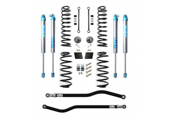 EVO Manufacturing - Jeep Wrangler JL 2.5 Inch Enforcer Lift Stage 1 Plus with EVO SPEC King 2.0 Inch Shocks EVO Manufacturing - Image 1