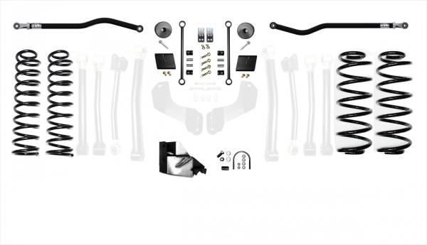 EVO Manufacturing - Jeep Wrangler JLU Diesel 2.5 Inch High Clearance Plus Long Arm EVO Manufacturing - Image 1