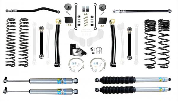 EVO Manufacturing - Jeep Gladiator JT 4.5 Inch Enforcer Overland Stage 3 Plus, Bilstein 5100 Shocks EVO Manufacturing - Image 1