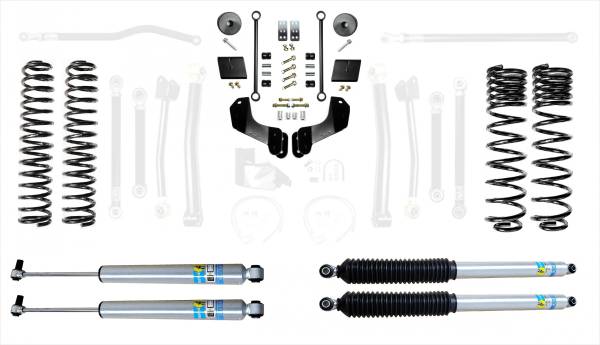 EVO Manufacturing - Jeep Gladiator JT 2.5 Inch Enforcer Overland Stage 1 w/ Bilstein 5100 Shocks EVO Manufacturing - Image 1