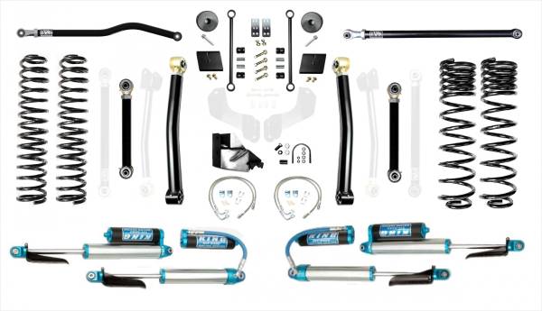 EVO Manufacturing - Jeep Gladiator JT 4.5 Inch Heavy Duty Enforcer Lift Stage 3 Plus w/ EVO SPEC 2.5 Inch King Shocks with Adjusters EVO Manufacturing - Image 1