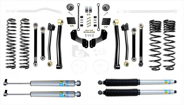 EVO Manufacturing - Jeep Gladiator JT 2.5 Inch Enforcer Overland Stage 4 w/ Bilstein 5100 Shocks EVO Manufacturing - Image 1