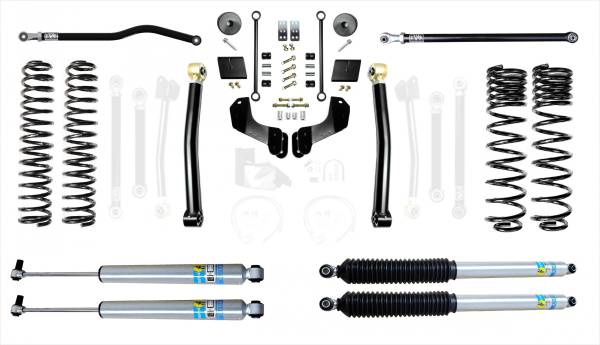 EVO Manufacturing - Jeep Gladiator JT 2.5 Inch Heavy Duty Enforcer Overland Lift Stage 2 Plus w/ Bilstein Shocks EVO Manufacturing - Image 1