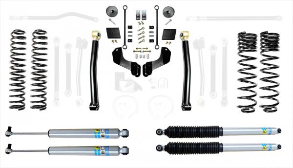 EVO Manufacturing - Jeep Gladiator JT 2.5 Inch Heavy Duty Enforcer Overland Lift Stage 2 w/ Bilstein Shocks EVO Manufacturing - Image 1