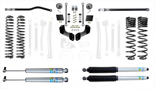 EVO Manufacturing - Jeep Gladiator JT 2.5 Inch Enforcer Overland Stage 1 Plus w/ Bilstein 5100 Shocks EVO Manufacturing - Image 1