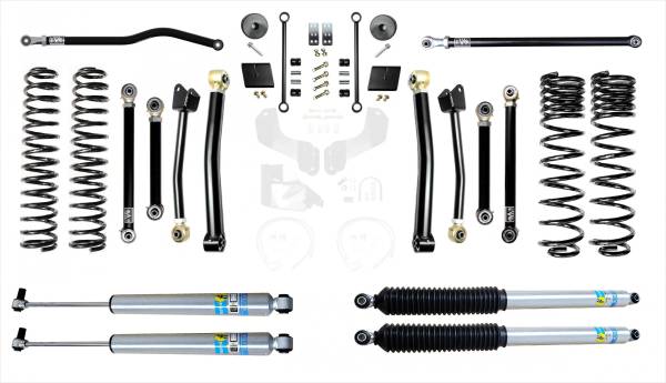 EVO Manufacturing - Jeep Gladiator JT 2.5 Inch Heavy Duty Enforcer Lift Stage 4 Plus w/Bilstein Shocks EVO Manufacturing - Image 1