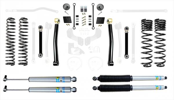 EVO Manufacturing - Jeep Gladiator JT 2.5 Inch Heavy Duty Enforcer Lift Stage 3 w/ Bilstein Shocks EVO Manufacturing - Image 1