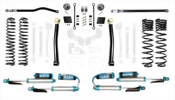 EVO Manufacturing - Jeep Gladiator JT 2.5 Inch Heavy Duty Enforcer Lift Stage 2 Plus w/ EVO SPEC 2.5 Inch King Shocks with Adjusters EVO Manufacturing - Image 1