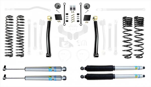 EVO Manufacturing - Jeep Gladiator JT 2.5 Inch Heavy Duty Enforcer Lift Stage 2 w/ Bilstein Shocks EVO Manufacturing - Image 1