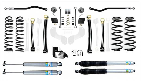 EVO Manufacturing - Jeep Wrangler JL 4.5 Inch Heavy Duty Enforcer Lift Stage 3 Plus w/ Bilstein Shocks EVO Manufacturing - Image 1