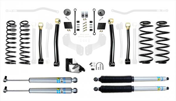 EVO Manufacturing - Jeep Wrangler JL 4.5 Inch Heavy Duty Enforcer Lift Stage 3 w/ Bilstein Shocks EVO Manufacturing - Image 1