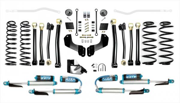 EVO Manufacturing - Jeep Wrangler JL 3.5 Inch Enforcer Overland Lift Stage 4 w/EVO SPEC King 2.5 Inch Shocks with Adjusters EVO Manufacturing - Image 1