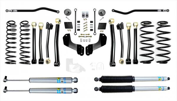 EVO Manufacturing - Jeep Wrangler JL 2.5 Inch Enforcer Overland Lift Stage 4 Plus with Bilstein Shocks EVO Manufacturing - Image 1