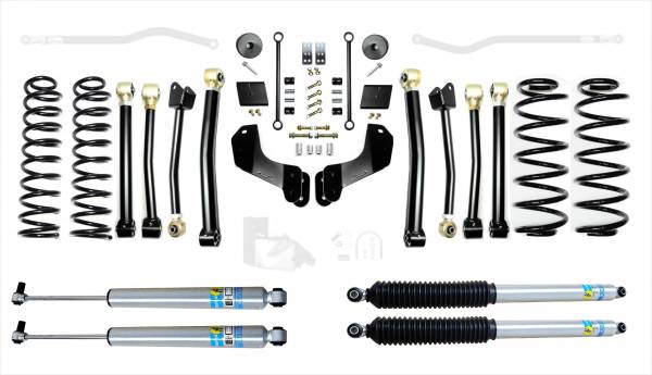 EVO Manufacturing - Jeep Wrangler JL 2.5 Inch Heavy Duty Enforcer Overland Lift Stage 4 with Bilstein Shocks EVO Manufacturing - Image 1