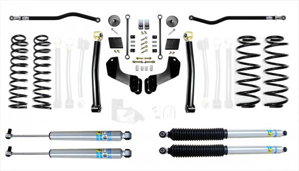 EVO Manufacturing - Jeep Wrangler JL 2.5 Inch Enforcer Overland Lift Stage 2 Plus with Bilstein Shocks EVO Manufacturing - Image 1