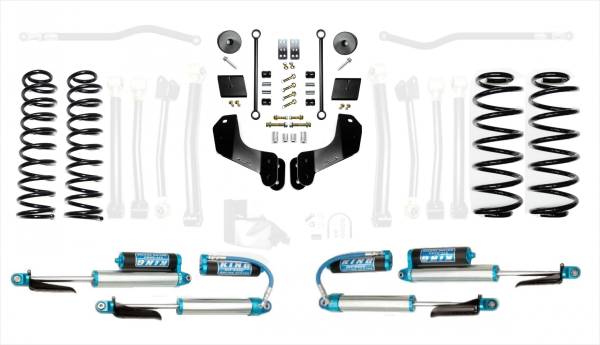 EVO Manufacturing - Jeep Wrangler JL 2.5 Inch Enforcer Overland Lift Stage 1 with EVO SPEC King 2.5 Inch Shocks EVO Manufacturing - Image 1