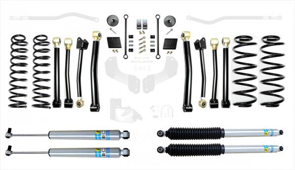 EVO Manufacturing - Jeep Wrangler JL 2.5 Inch Heavy Duty Enforcer Lift Stage 4 with Bilstein Shocks EVO Manufacturing - Image 1