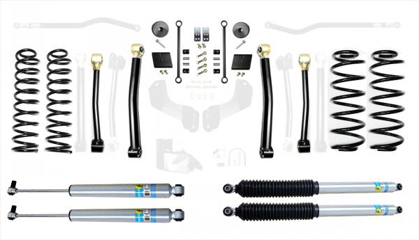 EVO Manufacturing - Jeep Wrangler JL 2.5 Inch Diesel Enforcer Lift Stage 3 with Bilstein Shocks EVO Manufacturing - Image 1