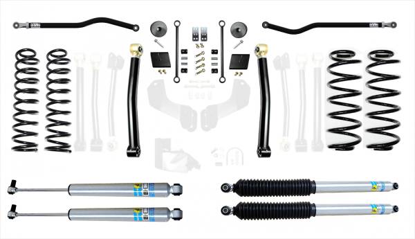 EVO Manufacturing - Jeep Wrangler JL 2.5 Inch Enforcer Lift Stage 2 Plus with Bilstein Shocks EVO Manufacturing - Image 1