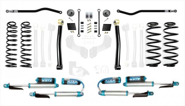 EVO Manufacturing - Jeep Wrangler JL 2.5 Inch Diesel Enforcer Lift Stage 2 Plus with EVO SPEC King 2.5 Inch Shocks EVO Manufacturing - Image 1