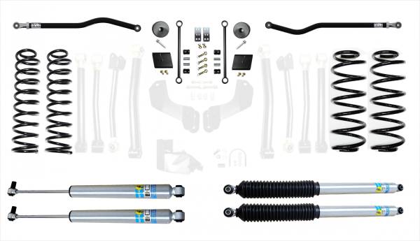 EVO Manufacturing - Jeep Wrangler JL 2.5 Inch Enforcer Lift Stage 1 Plus with Bilstein Shocks EVO Manufacturing - Image 1