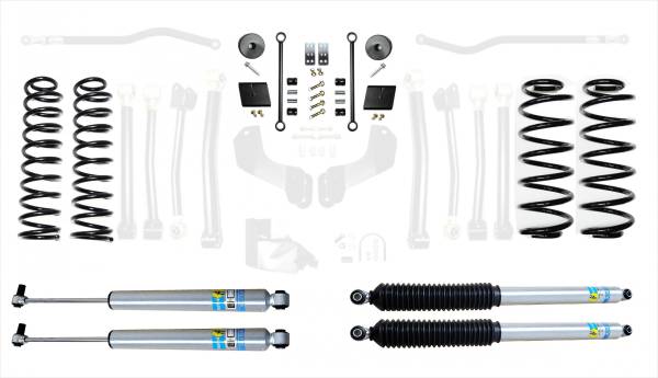 EVO Manufacturing - Jeep Wrangler JL 2.5 Inch Heavy Duty Enforcer Lift Stage 1 with Bilstein Shocks EVO Manufacturing - Image 1