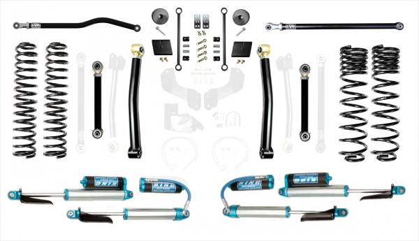 EVO Manufacturing - Jeep Gladiator JT 2.5 Inch Enforcer Lift Stage 3 Plus w/ EVO SPEC 2.5 Inch King Shocks with Adjusters EVO Manufacturing - Image 1