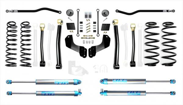 EVO Manufacturing - 18-Present Jeep Wrangler JL 2.5 Inch Enforcer Overland 4XE Lift Stage 3 Plus with EVO SPEC King 2.0 Shocks EVO Manufacturing - Image 1
