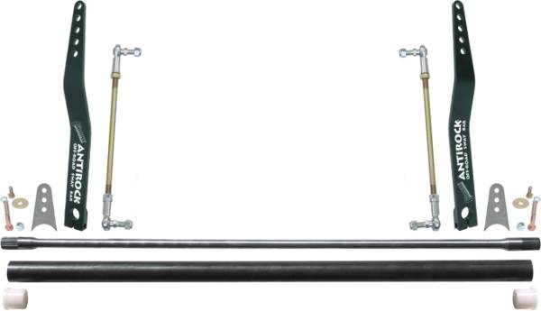 RockJock 4x4 - RockJock 4x4 Antirock Sway Bar Kit Universal 32 Inch Bar 20 Inch Bent Steel Arms - CE-9903-20B - Image 1